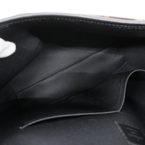 Louis Vuitton Shoulder Bag Monogram Macassar Magnetic M45557 Brown Noir Men's - Picture 4 of 16